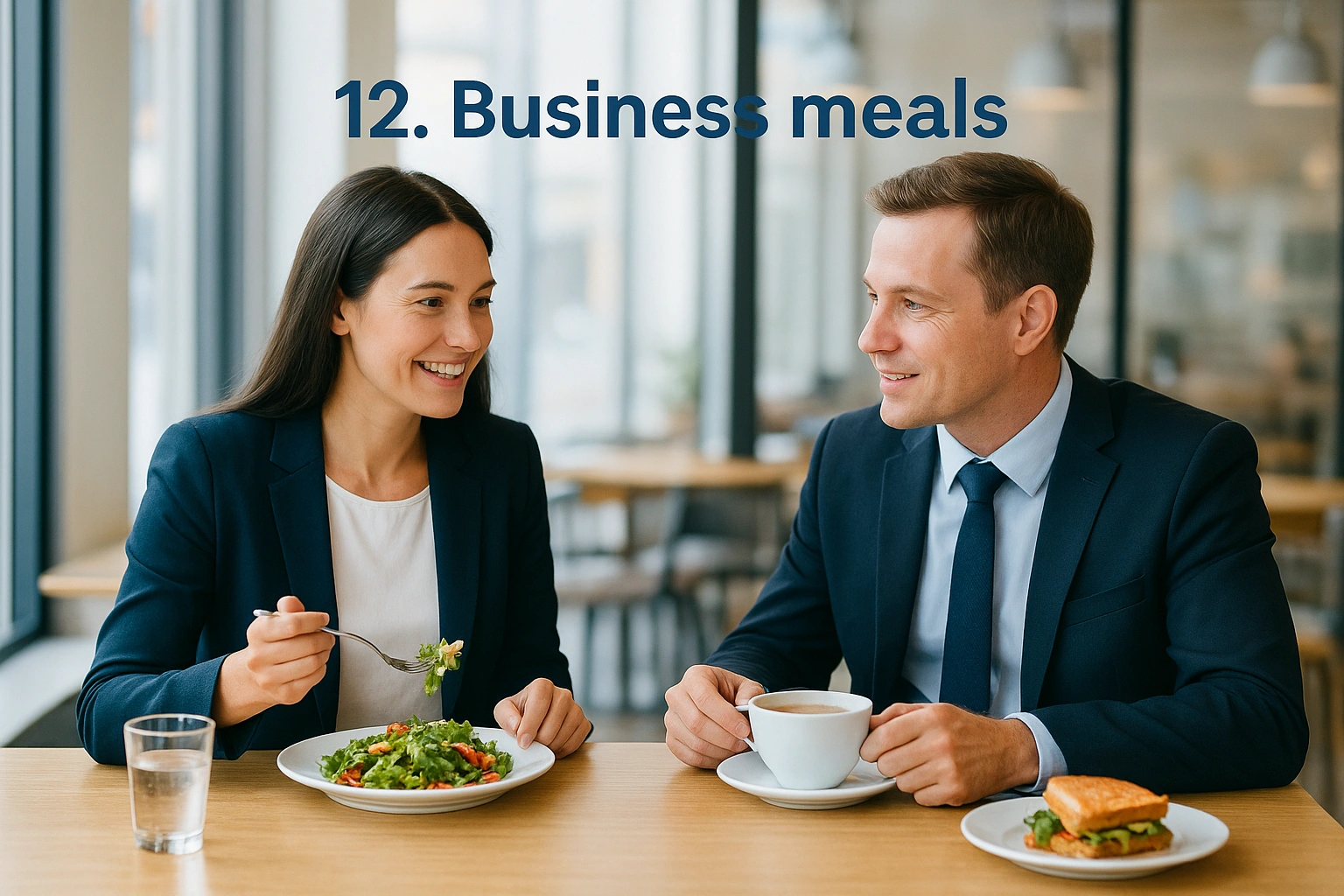 12. Business meals