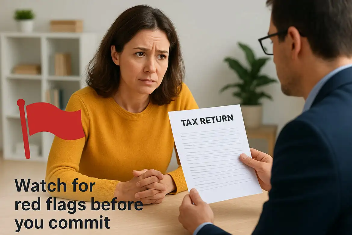 Watch for red flags before you commit